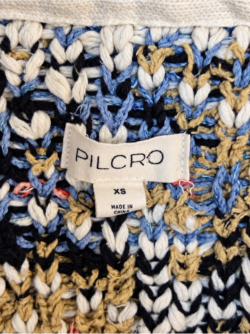 Pilcro Collared Cropped Cardigan Size XS - Picture 9 of 10